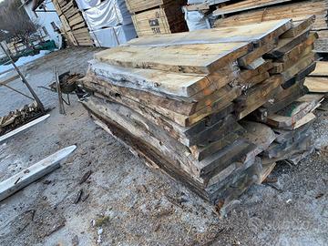 Tavole di rovere stagionato 5 anni