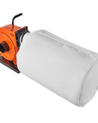 Aspiratore Polveri Flusso d'Aria Rotante Sacco