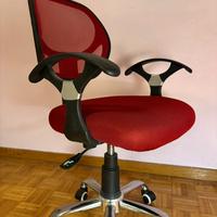Sedia da scrivania con rotelle