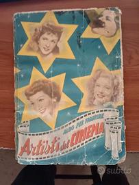 Album figurine Artisti Cinema  1951 con figurine