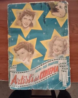 Album figurine Artisti Cinema  1951 con figurine
