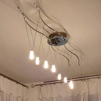 Lampadario soggiorno con 8 luci
