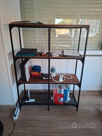 Libreria IKEA Fjällbo stile industrial 100×136
