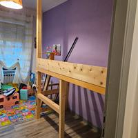 letto soppalco cameretta bimbi