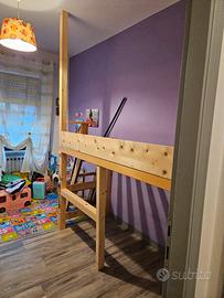 letto soppalco cameretta bimbi