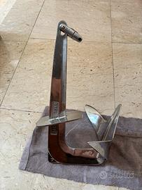 Ancora tipo Bruce7,5kg con piastra in acciaio inox