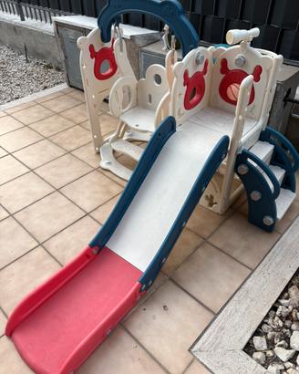 Altalena e scivolo 6-36 mesi