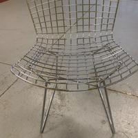 Coppia sedie usate Knoll bertoia originale