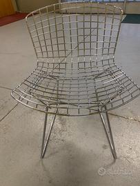 Coppia sedie usate Knoll bertoia originale