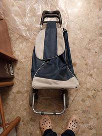 Carrello borsa con ruote, per spesa shopping NUOVO