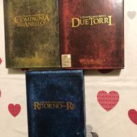Il signore degli anelli 12 dvd con card da gioco