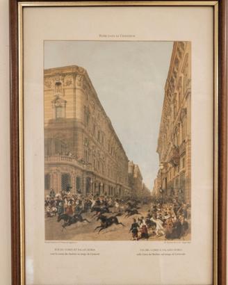 quadro Corsa Berberi Roma Philippe Benoist