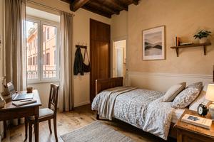 MONTEVERDE- SINGOLA con BALCONE