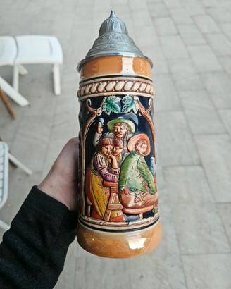 Antico boccale birra tedesco