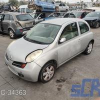Nissan micra 3 k12 1.2 16v 80cv 03-10 -ricambi