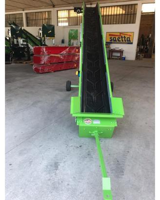 Nastro trasportatore per inerti edili pesanti