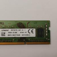 RAM DDR4 8GB Kingston 2400T