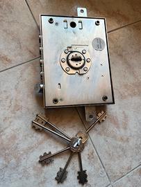 serratura porta blindata più chiavi