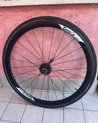 Ruote carbonio rim brake leggere
