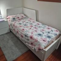 Letto IKEA FLEKKE – Singolo/Matrimoniale+materasso
