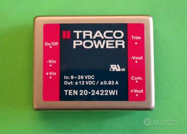 DC/DC Converters TEN 20-2422WI TRACO +/- 12V - 20W