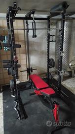 Home Gym Completa (Rack-bilanciere-dischi)