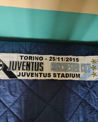 Sciarpa partita UCL Juventus Manchester City