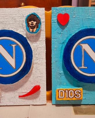 Quadretti in legno Napoli.