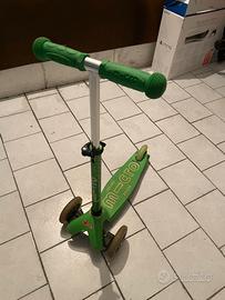 Monopattino Mini Micro 3 in 1 Deluxe verde