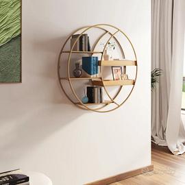 Libreria rotonda sospesa 80cm