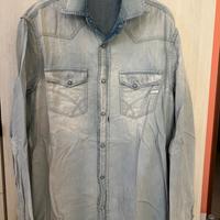 Camicia Gas Jeans slim fit taglia L Denim