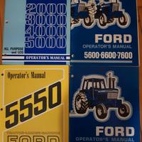Manuali riparazione manutenzione trattori ford