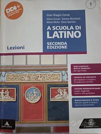 Libro scolastico "A scuola di latino"