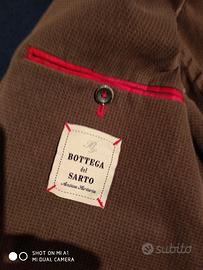 Giacca sartoriale con toppe