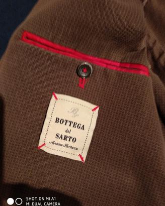 Giacca sartoriale con toppe