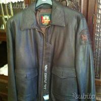 La Martina giubbotto pelle aviator tg L come nuovo