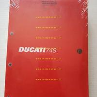 DUCATI 749-DARK-S 2005 manuale officina ITALIANO