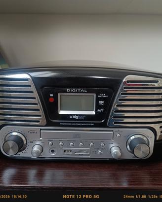 giradischi portatile/ radio/USB BIGBEN