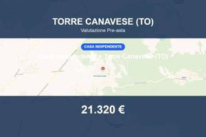 Immobile in asta di 132 m² a Torre Canavese