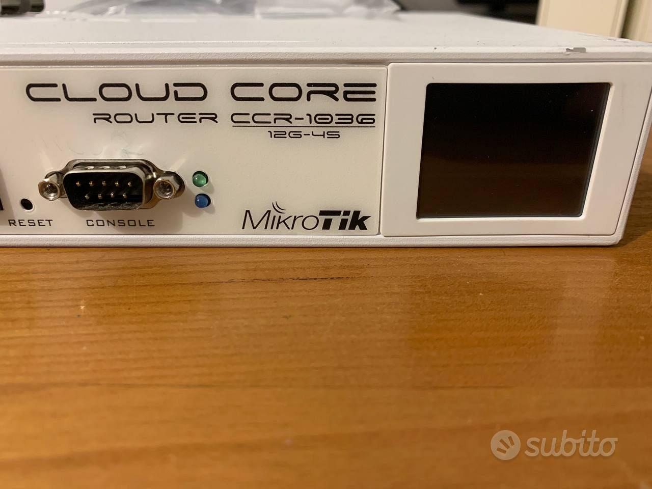 MIKROTIK Cloud Core Router CCR1036-12G-4S+ 2 Mini - Informatica In ...