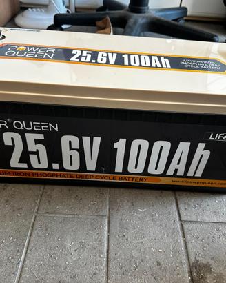 Batteria Litio LiFePO4 24V 100Ah Power Queen