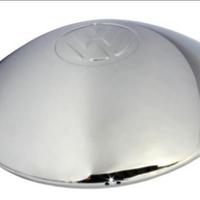 Borchia ruota cromata con logo originale Wolkswage