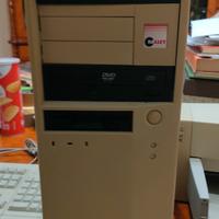 computer, stampante, tastiera vintage