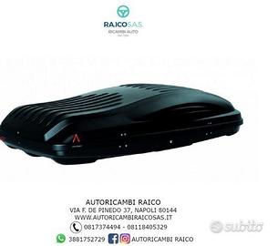 BOX BAULE PORTATUTTO REEF 580 COLORE NERO OPACO MA
