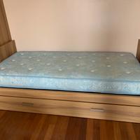 letto singolo con letto estraibile NO IKEA