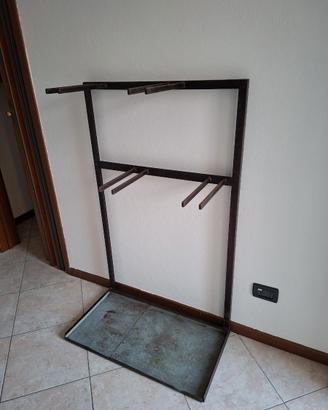 Rastrelliera Porta sci Verticale in metallo