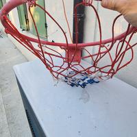 canestro basket montaggio a muro