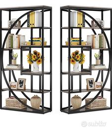 Coppia librerie industriali 180 cm