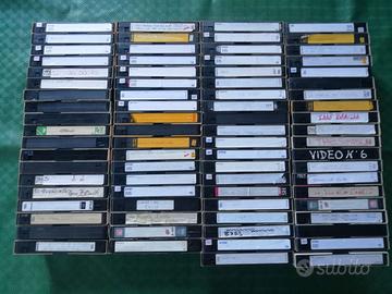 Lotto 78 videocassette registrate