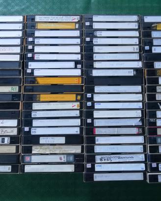 Lotto 78 videocassette registrate